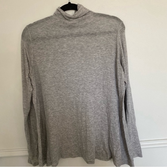 Velvet by Graham & Spencer - TALISIA GAUZY WHISPER MOCK NECK TEE - Picture 2 of 8